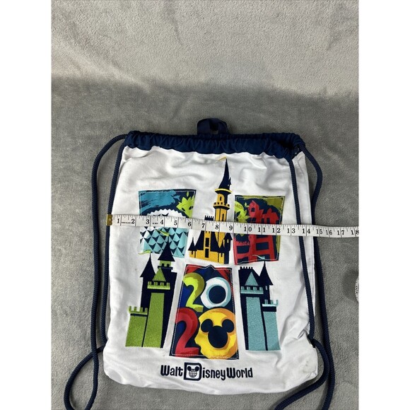 Disney Parks WDW 2020 Cinch Sack Drawstring Tote Bag Disney World‎ Vacation - Picture 8 of 9